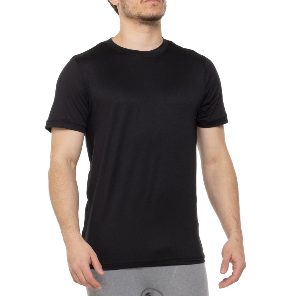 NWT Gaiam Fitness Slim Fit Everyday Basic Crew T-shirt